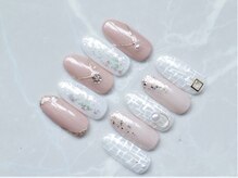 アバネイル アクア 千種店(AVANAIL AQUA)/【大人可愛いニュアンスネイル】