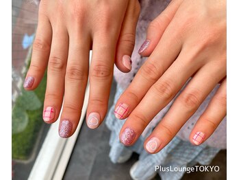 プルースラウンジ トウキョウ(Plus Lounge TOKYO)/ガーリーネイル♪[原宿]