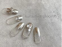ネイルサロン バロック(Nail Salon BAROQUE)/ミラーグラデーションネイル