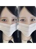 【新規限定】パリエク（まつ毛パーマ×エクステ）　120本　￥8900