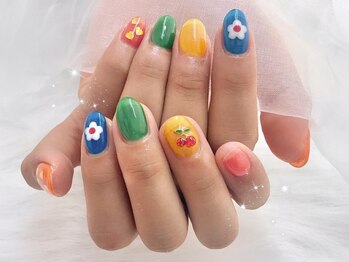 カラフルネイル
