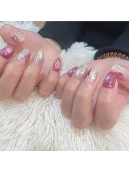 シトロン(CITRON)/アーガイルネイル