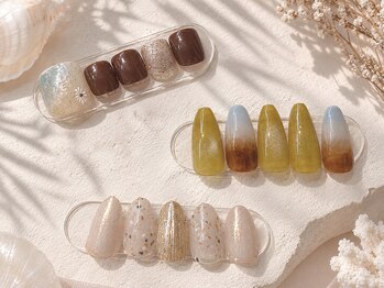 ルメア(Lumea)の写真/ニュアンスが得意なスタッフが海色やオフィス向けシンプルを定額で提案！指先のお手入れをぜひ◎
