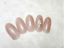 上品ネイル♪¥11180
