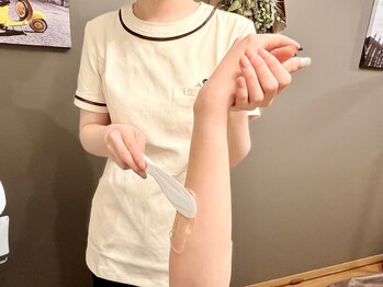 フィズ 大和店(FIS)/３.ジェルの塗布[メンズ脱毛］