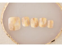エムスラッシュ フィール 東戸塚店(M.SLASH)/マーブルフットネイル