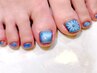 Foot* 【ご褒美に】定額デザイン (パラジェル・フィルイン)