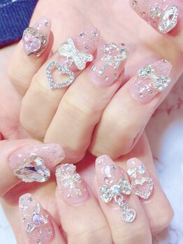 ミニョン(Minyon)の写真/≪パーツ盛り放題クーポンご用意あり♪≫カラー・パーツ豊富に取り揃え仕上がりに差がつく理想のお手元に◎