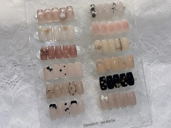 デイシー ネイルアンドアイラッシュ(deicy nail&eyelash)の写真/シンプルデザインからトレンドデザインまで！あなたの好みのデザインがきっと見つかる定額コースをご用意☆
