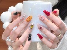 センスネイル 北千住店(Sense Nail)/秋冬ネイル　エレガントデザイン