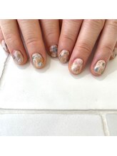 カミナネイル(KAMINA.nail)/マーブルネイル