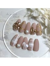 ルグランブルー(le grand bleu)/新年♪うさぎネイル