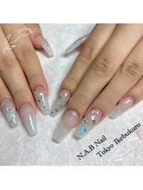 #バタフライネイル
