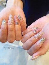 ネイル ドゥ 岡山駅前店(Nail Doux)/ツイードネイル