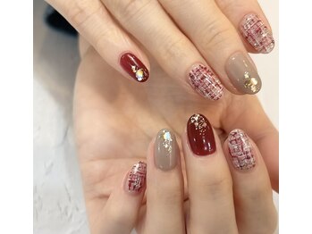 マーノ 津田沼ビート店/ツイードネイル