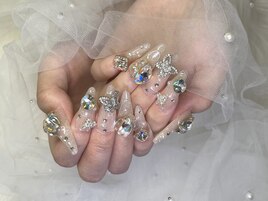 ★ちゅるん蝶々ネイル★