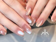 ケーツーネイル(k-two nail)/マグネット×ラメライン(みな)
