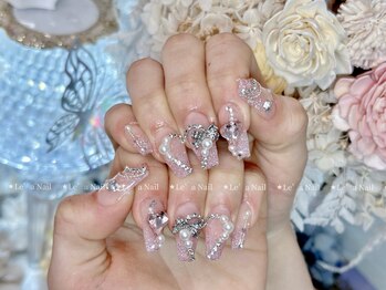 レアネイル 渋谷店(Le’a nail)/ハートチェン★人気ワンホン