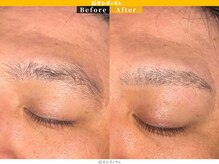 眉ダンディズム 大阪天神橋六丁目店/王道ナチュラル眉毛Before/After