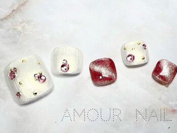 アムールラッシュ 新宿店(Amour lash)/フット シンプルデザインコース