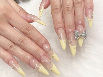 サムズネイル(SAM'S NAIL)の写真/夏のトレンドカラー＆パーツ多数！季節イベントに合ったデザインが豊富◎持ち込みもOK☆