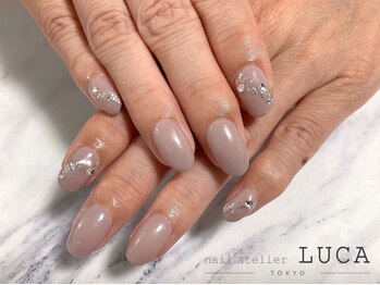 ネイルアトリエルカ(nail atelier LUCA)/R-125 綺麗めオフィスネイル