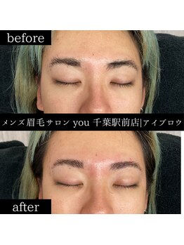 ユー 千葉駅前店(you)/メンズ眉毛/メンズ眉/千葉駅
