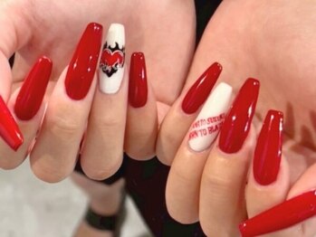 オシイロネイル(Oshiiro Nail)の写真/アーティストのライブネイル・ロゴ文字・細かいアートが得意なサロン♪他の人とは被らない理想の指先に◎