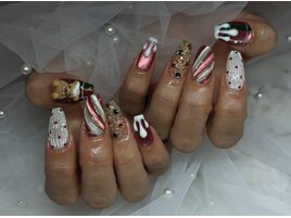 クリスマスネイル