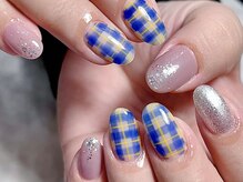 リーベスト 四条畷店(REBEST)/チェックネイル