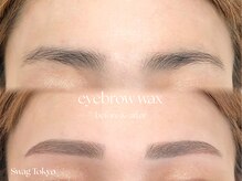 スワッグ トウキョウ(Swag Tokyo)/眉毛ワックス (間引き/眉メイク)