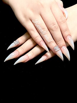 Renali Nail Salonの写真/【23時まで営業】お仕事/学校帰りに！推し活やイベントネイルもお任せください♪猫爪ネイルの長さだしも◎