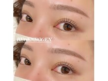 ヘアーデザイン レーゲンボーゲン(REGENBOGEN)の雰囲気（まつ毛パーマ&眉毛waxなどセットメニューもご用意しております♪）
