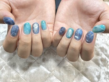 フェルンヴェー 代々木(Fernweh)の写真/新宿/代々木★短い爪だからこそ映えるデザインをご提案!ショートネイルでも“自分らしさ”を♪新規オフ無料