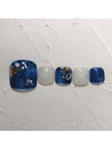 ヒーミー(Hymy)/ネイビーマーブル