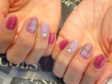 キャミ ネイル(CAMMY NAIL)/チェックネイル