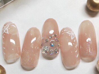 プルトワ(pourtoi)/花キラキラネイル★