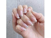 ナチュラルネイル(Natural Nail)/＃ガラスフレンチ