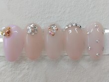 ディーエッセンス(D.....ESSENCE)/ポイントストーンアートサンプル