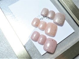 【シアーラメフットネイル】