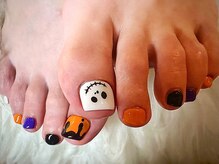 アミュリー ネイル アトリエ(Amury nail atelier)/ハロウィン ちぐはぐ パーティー