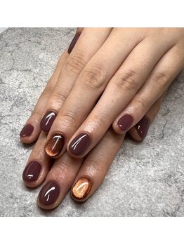 ネイルサロンファストネイルプラス 新宿店(FAST NAIL PLUS)/2024秋ネイル【マグネット】