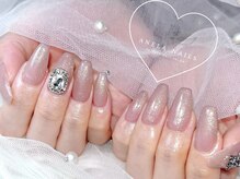 アネラ ネイルズ(Anela_nails)/ワンカラー×ワンホンパーツ
