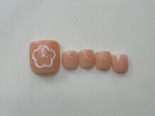 ネイルメゾン 天神店(NAIL MAISON)/ぷっくりフラワーピンク¥7500