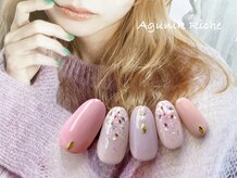 アグニークリッシェ(Agunik Riche)/【押し花ネイル】