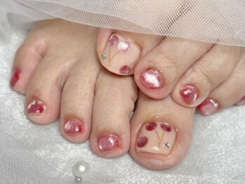 ミアネイル(Mia nail)/8月定額デザイン