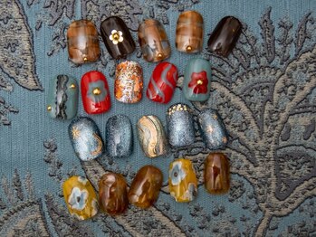 スゥ(Suu.)の写真/毎月変わるデザインが6種類以上！来月も楽しみになる定額ネイル♪毎月「可愛い」が更新される指先に☆