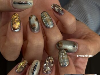 ルカ 原宿(lux)/お持ち込み × 鯖ネイル