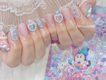 ファラウェイネイル(Faraway nail)/パルパルネイルも定額で♪