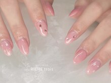 リッシュ トロワ(RICHE trois)/さくらピンクネイル♪